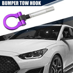 Tow Hook Screw for Hyundai Veloster (2012–2017) - Purple Round