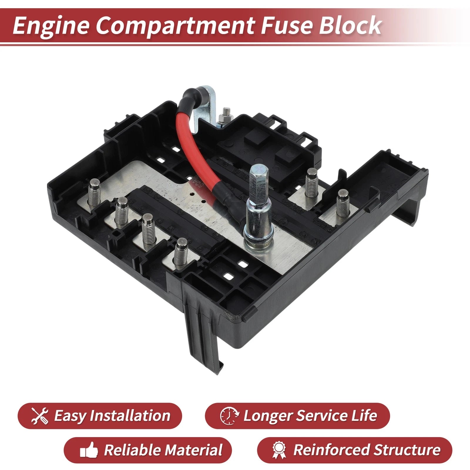 Battery Distribution Box Fuse Block for Chevy Silverado 1500, GMC (No. 84354721)