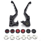 Black Skull Zombie Brake Levers for Harley Forty Eight XL1200X Iron 883 (2010–2023)