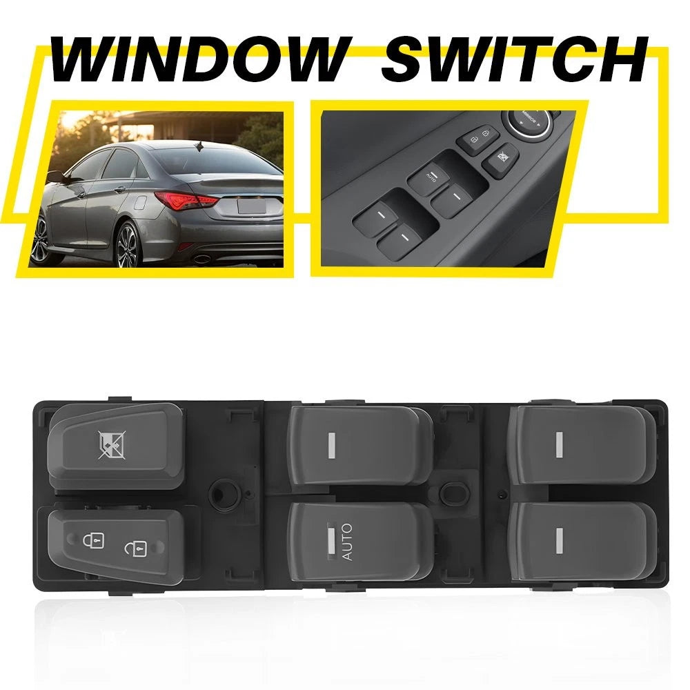 Power Window Master Control Switch LH for Hyundai Sonata (2011–2015)
