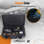 Gasoline Fuel Injection Pump Pressure Gauge Tester for All Vehicles