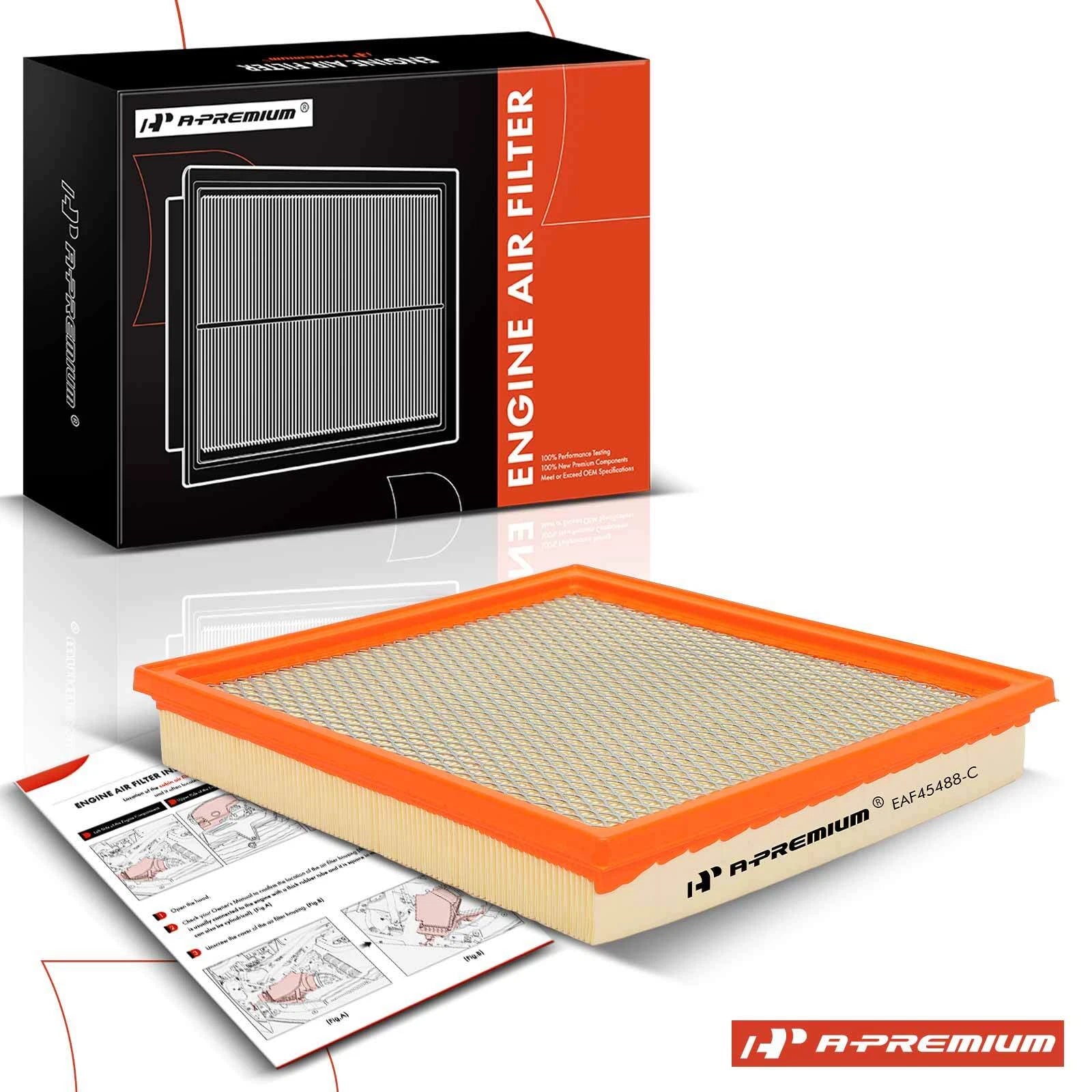 Engine Air Filter for Jeep Grand Cherokee (2002–2004) 4.7L