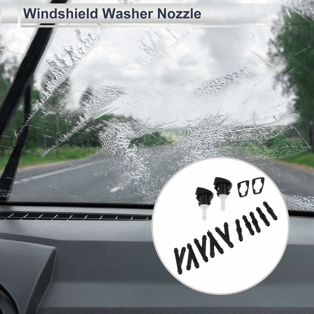 Windshield Washer Nozzle for Dodge (w/ 5 Y Hose Connector)
