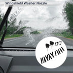 Windshield Washer Nozzle for Dodge (w/ 5 Y Hose Connector)