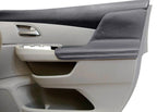 2X Door Armrest Leather Cover for Honda Odyssey (2011–2017) Gray