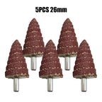 Grinding Head Sandpaper for Wood Plastic Metal Polishing (6mm Shank)