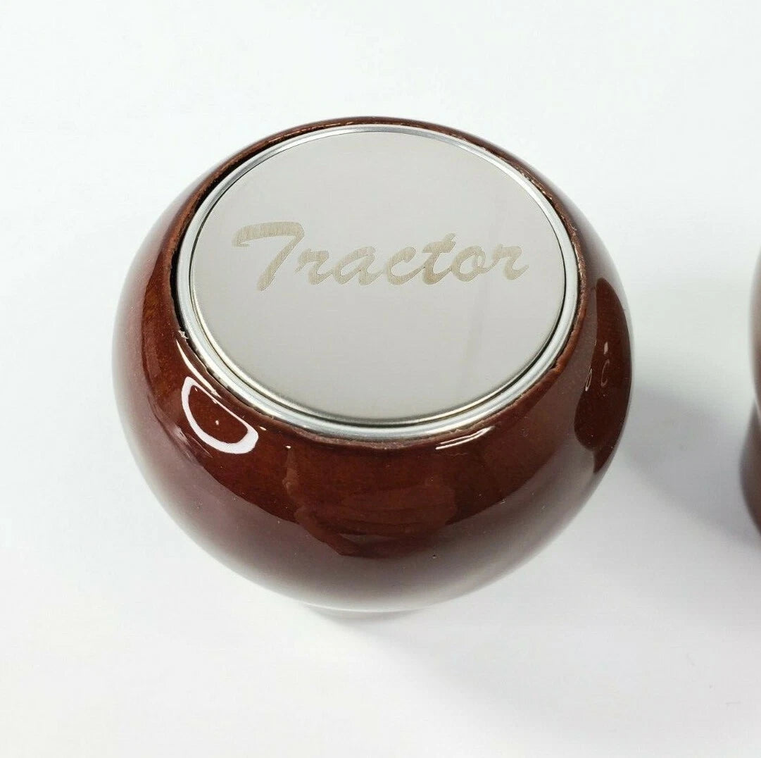 Wood Knob Air Brakes Valve for Peterbilt and Freightliner (1995–2010)
