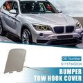 Front Bumper Tow Hook Cover for BMW X1 E84 (2012–2015) 51117345034 Silver Gray