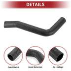 Radiator Hose for Toyota Previa 2.4L (1991–1995) No. 16571-76030 Rubber Black