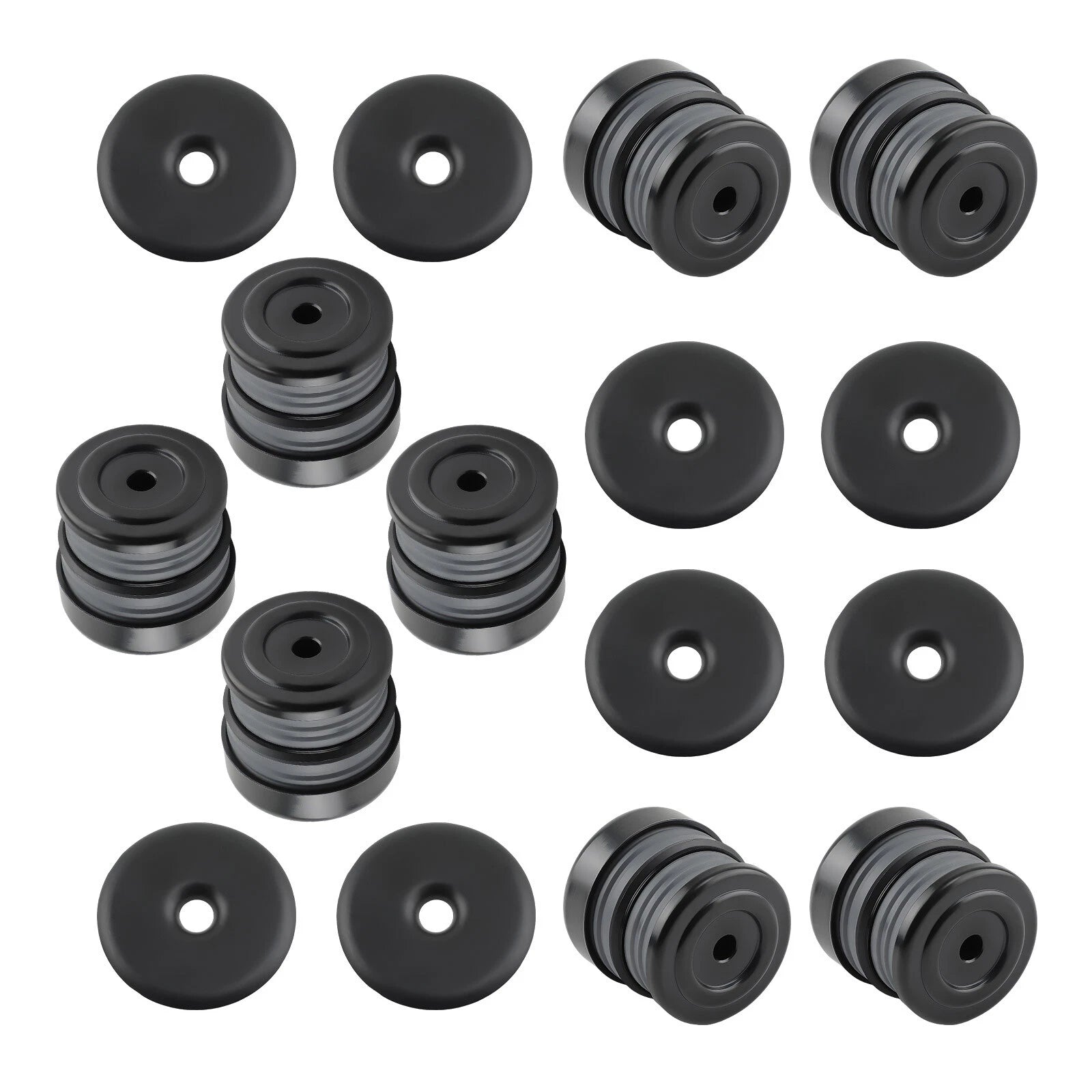 Silicone Body Mount Bushings Kit for Ford Super Duty F-250 (2008–2016)