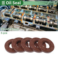 Set of 5 Oil Seal Rotary Shaft Seal FKM Rubber 22x45x7mm