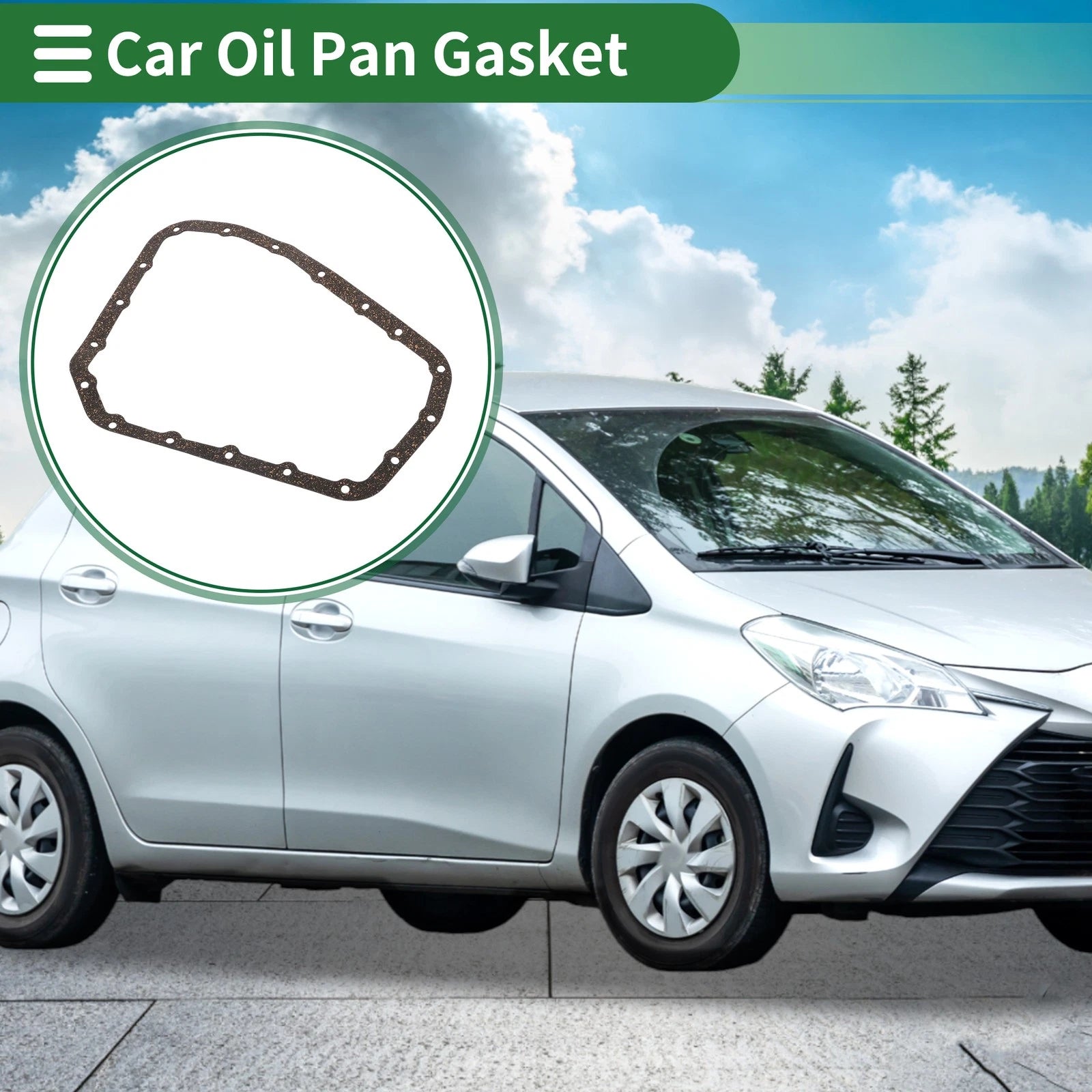 Oil Pan Gasket for Toyota Vitz (2005–2010) 35168-52010