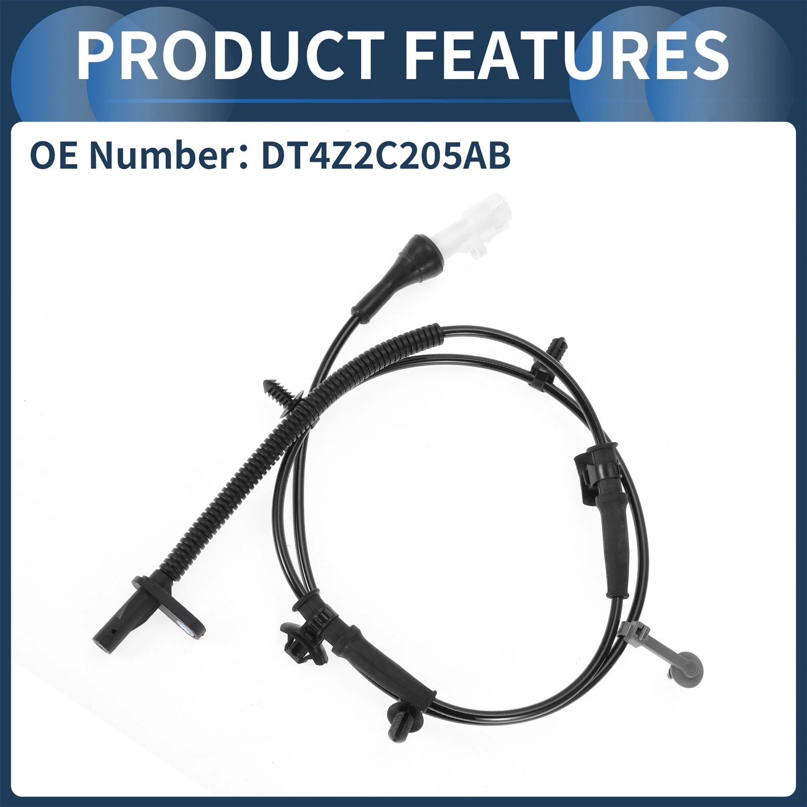 ABS Wheel Speed Sensor No.DT4Z2C205AB for Ford Edge (2015–2023)