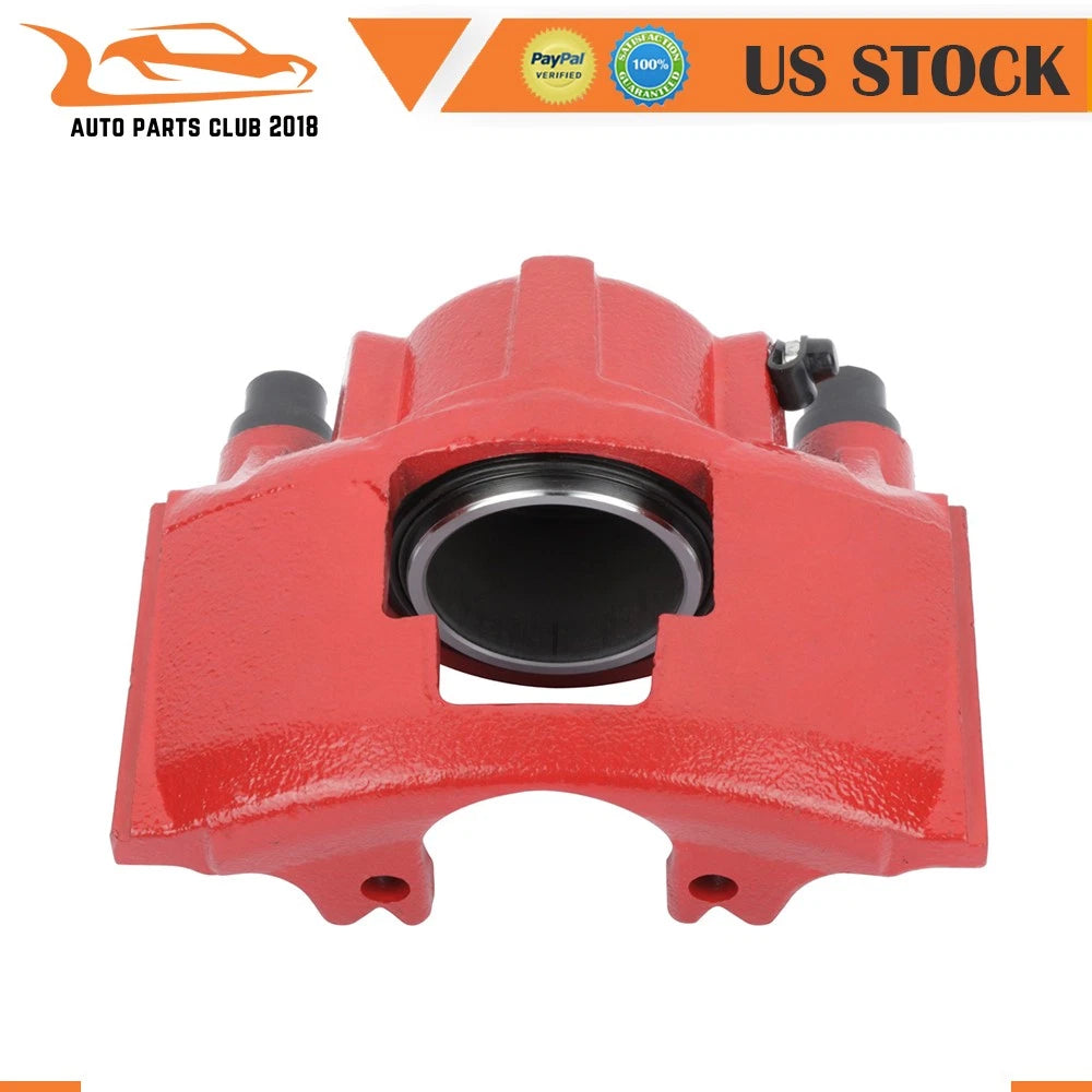 Brake Calipers Right Red for GMC C1500, C2500, K1500, K2500, Safari (1990–1999)