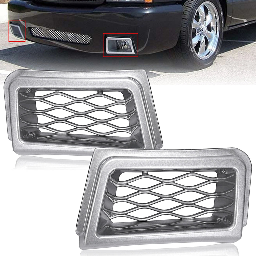 Set of 2 Bumper Caliper Air Ducts for Chevrolet Silverado (2003–2007)