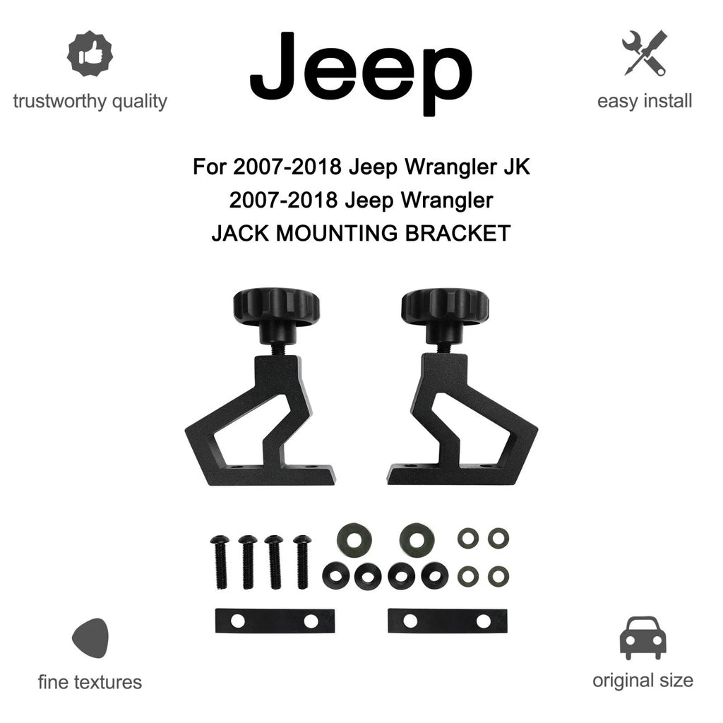 Hi-Lift Jack Mounting Bracket for Jeep Wrangler JK (2007–2018)