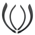 Black Rear Fender Flares Trim for Harley Tri-Glide Ultra (2014-2023)
