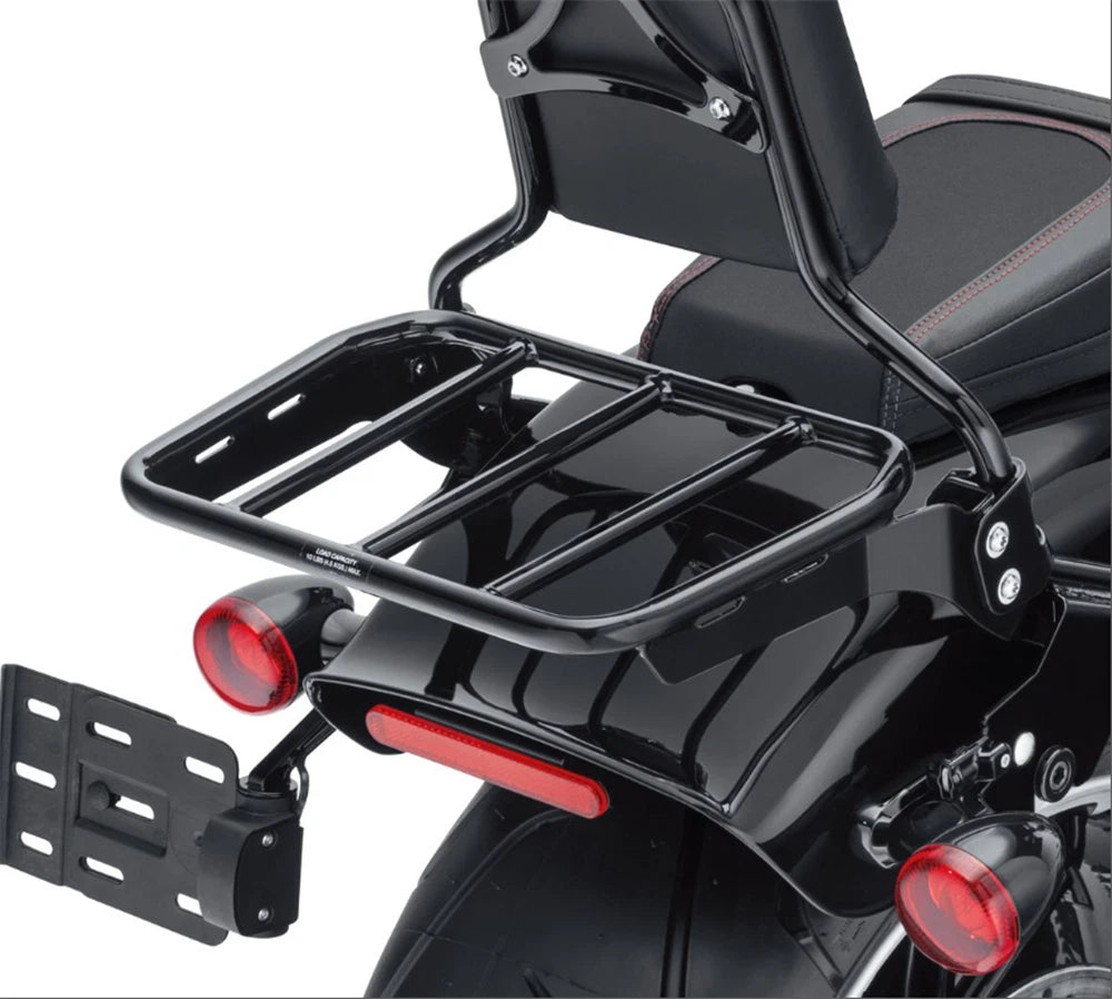 Black Sport Luggage Rack for Harley FLFB FLFBS FXBR (2018–Present)