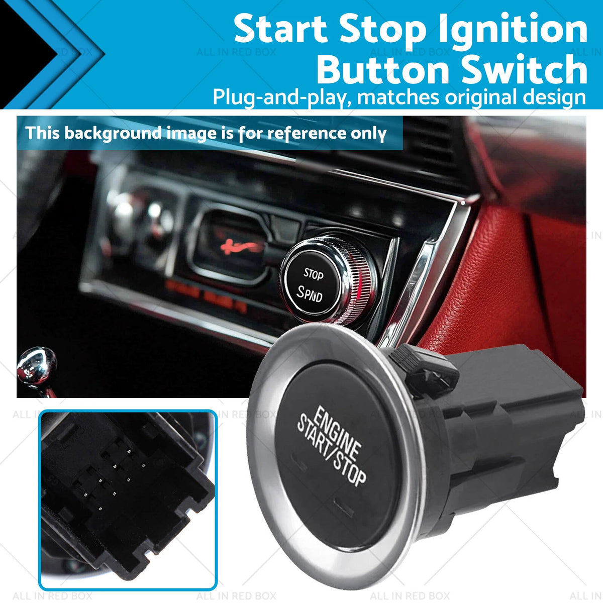 Start Stop Ignition Button Switch for Holden Commodore & HSV VF (2013–2017)
