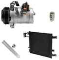 A/C Compressor Kit with Condenser for Jeep Wrangler 3.8L (2007–2011)