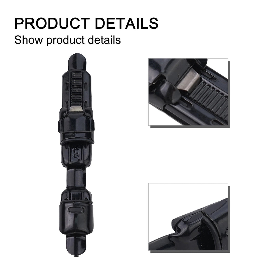 Adjustable Fishing Reel Seat Clip for Fishing Rod (Freshwater)