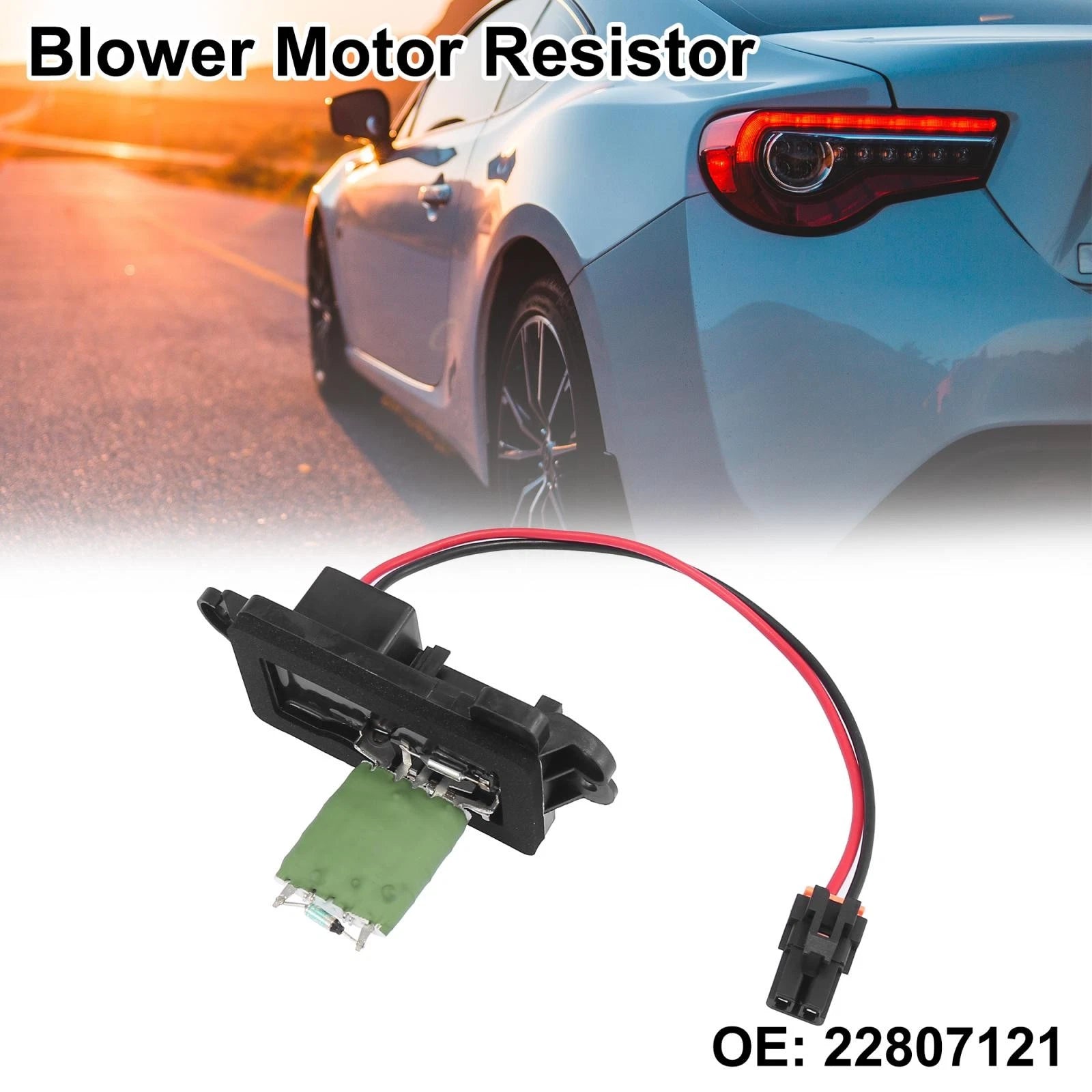 Blower Fan Motor Resistor 22807121 for Chevrolet Trailblazer, GMC Envoy (2002–2009)