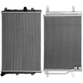 Aluminum Radiator & AC Condenser Set for Volkswagen Jetta (2016–2018)