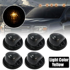 5 x Smoked Black Cab Marker Light Covers for GMC C1500 (1979-1984, 1986)