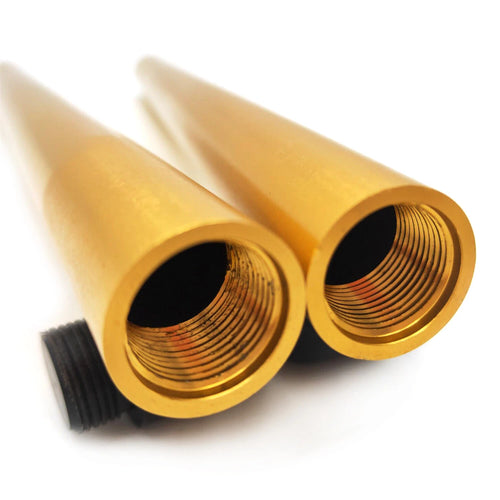 1 Pair Clip-on Handlebars 7/8" for - Gold