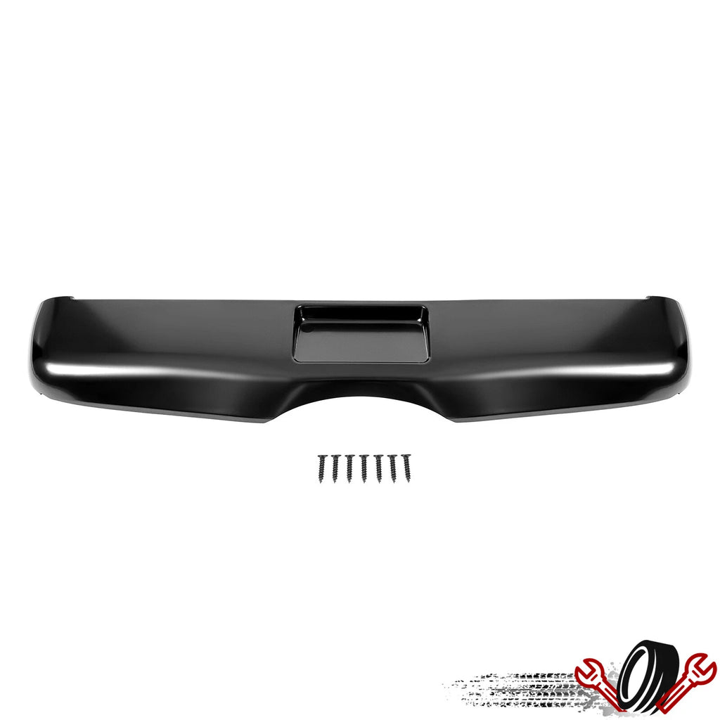 Rear Roll Pan for Ford F250 F350 Super Duty (1999–2007) Steel Black
