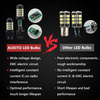 2X LED Reverse Light Bulbs for GMC Sierra 1500 (2005–2008)