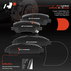 8x Ceramic Brake Pads for Ford Mustang (2021)
