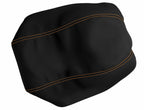 Leather Console Lid Armrest Cover for Dodge Avenger (2008–2014) Orange Stitch