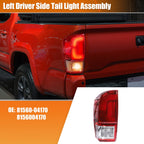 Left Side Tail Light Assembly for Toyota Tacoma (2016–2019) No. 81560-04170