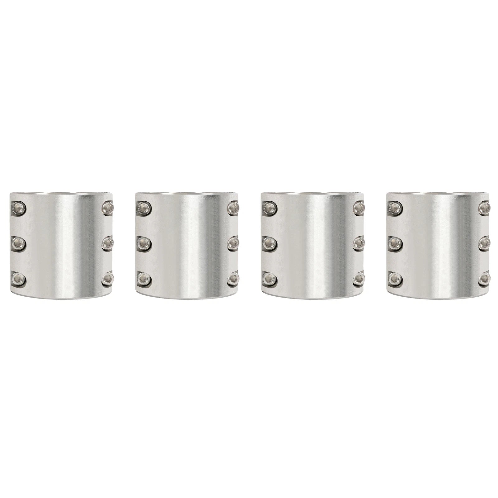 Set of 4 Tube Clamps for Roll Cage (Universal)