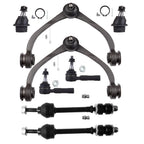 Set of 8 Front Upper Control Arms & Lower Ball Joints for Dodge Dakota (2005–2011)