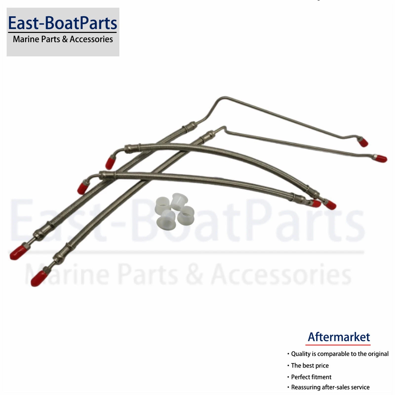 Trim Ram Cylinder Hose Kit & Bushing for Mercruiser Alpha One Gen II (8M0214952)
