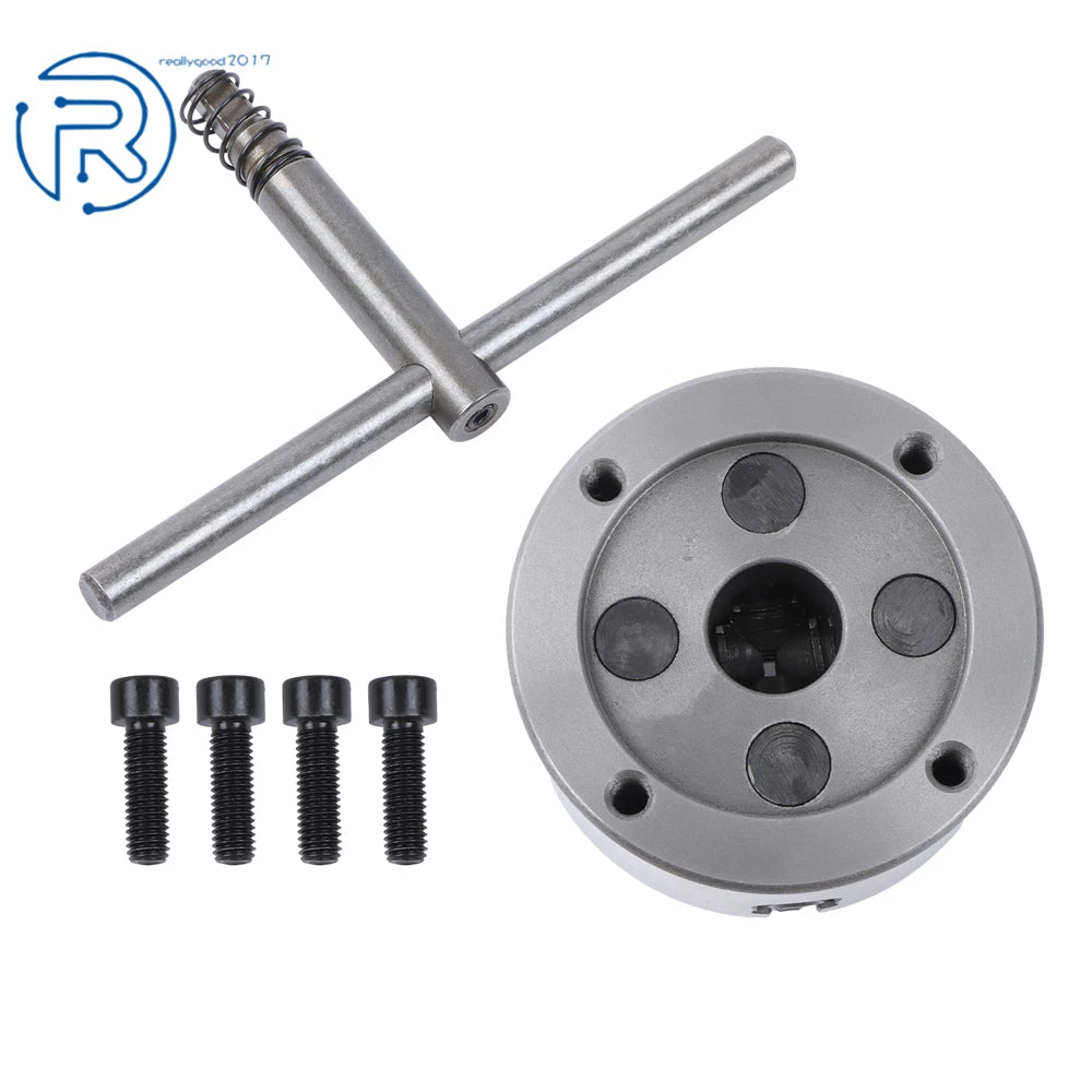 4" 4 Jaw Lathe Chuck for K72-100 (Independent Reversible)