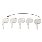 5 x Ignition Keys for JCB & New Holland