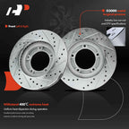 Front Side Drilled Brake Rotors for Toyota Tacoma (1995–2004)