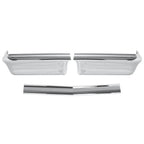Set of 2 Chrome Bumper Panels for Chevy Impala (1962–1963)