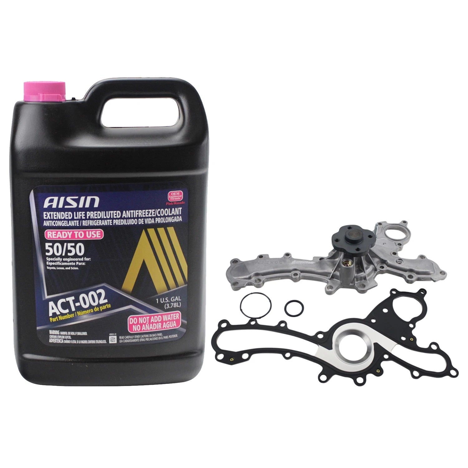 Aisin Water Pump Kit for Lexus GS300 GS350 IS250 IS300 RC300 (1998–2020)