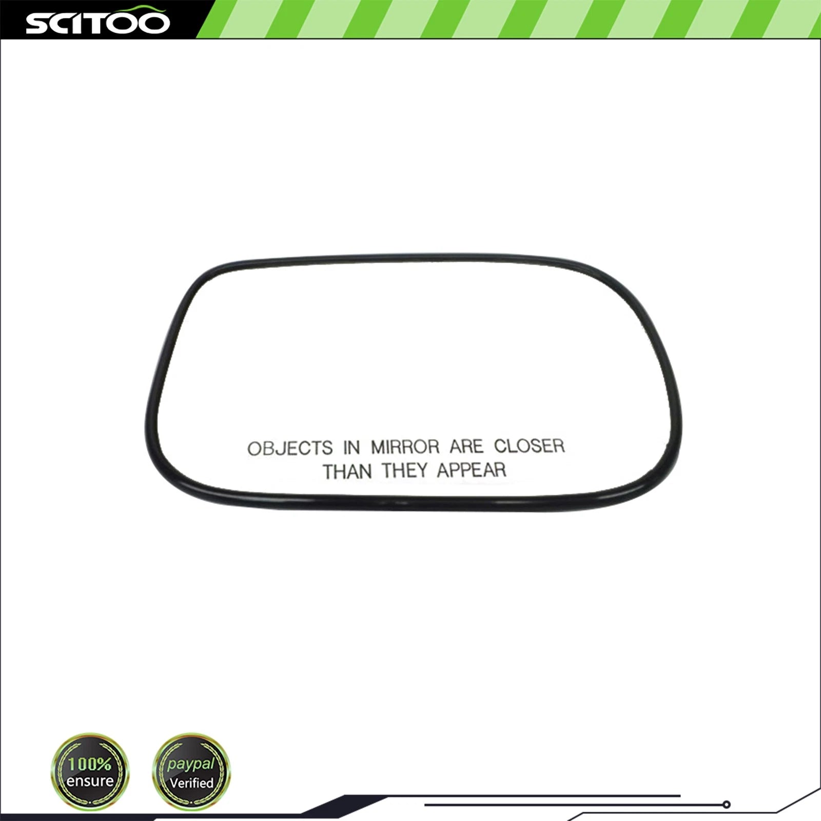 Passenger Side View Mirror Glass for Acura TSX/Honda Accord Hybrid (2005–2008)
