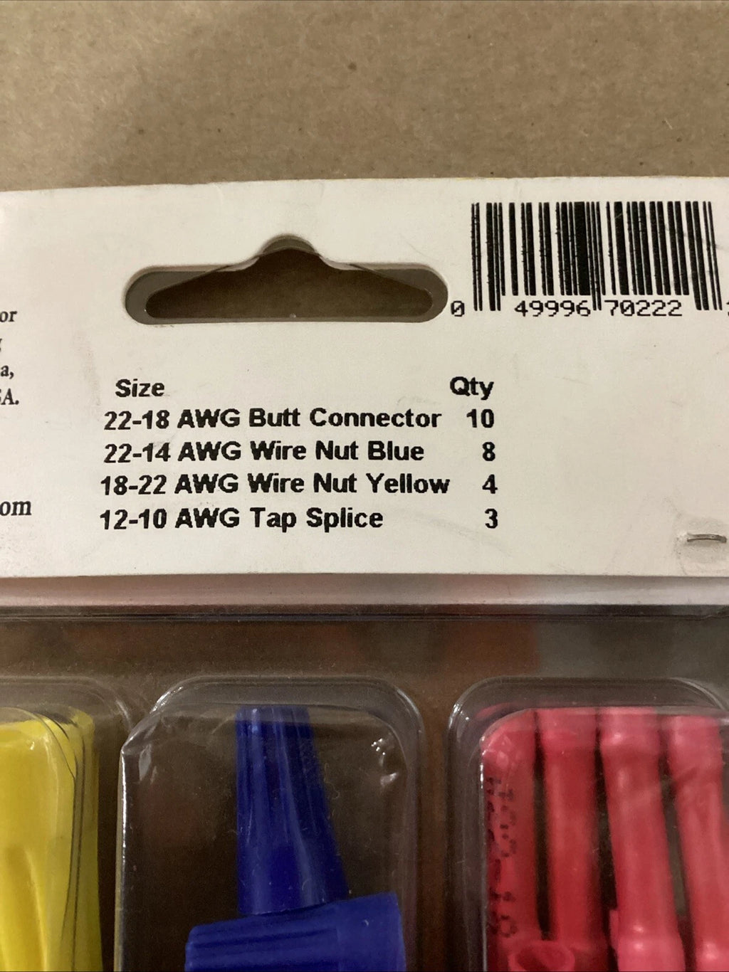 25-Piece Butt & Wire Connector Kit 970222 for Automotive Applications