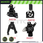 Engine Motor Mount Kit 4Pcs for Toyota Corolla Matrix Pontiac Vibe (2003–2008)