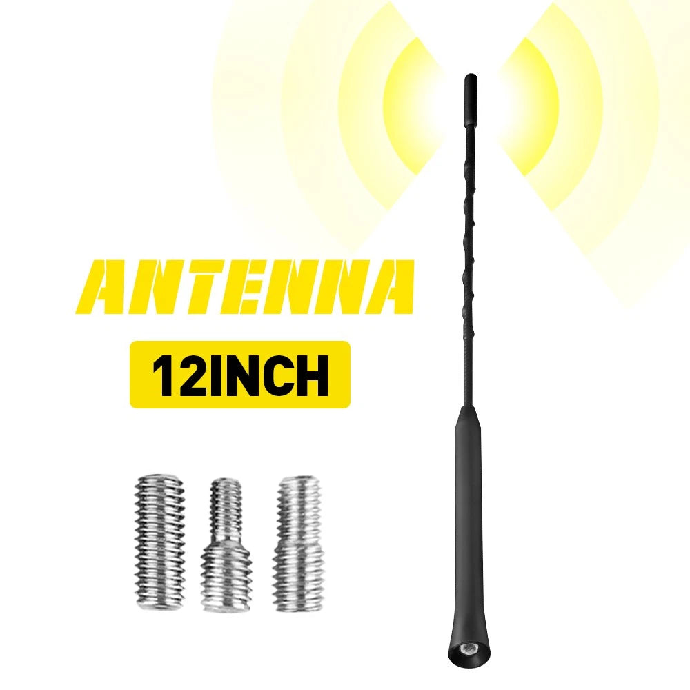12" Black Antenna for Ford Mustang (2010–2014)