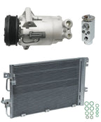AC Compressor Kit with Condenser for Saturn Astra 1.8L (2008–2009)
