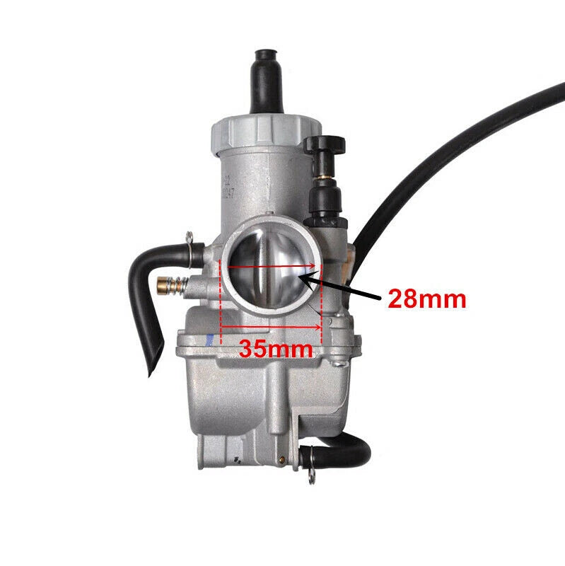 PE28 28mm Carburetor for Dirt Pit Monkey Bike ATV Quad Motorcycle (ZS190)