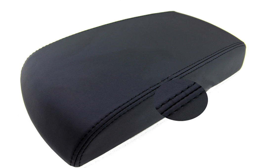 Center Console Armrest Cover for Chevrolet Impala (2006–2019) Black PVC Leather