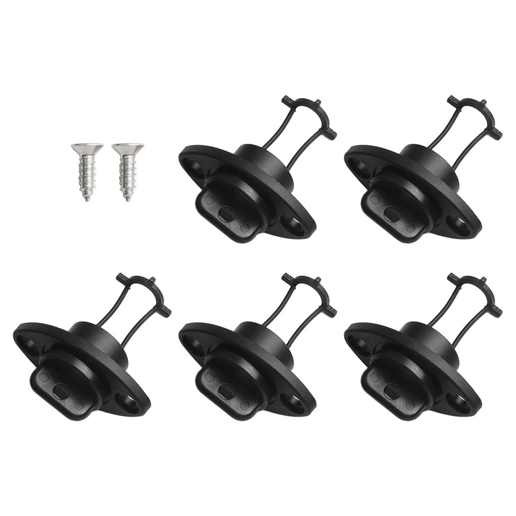 Drain Kit with Screws for Canoes, Boats, and Kayaks